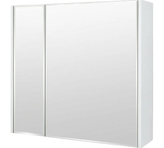 Зеркало Sanflor Экко 80 белый глянец С23182