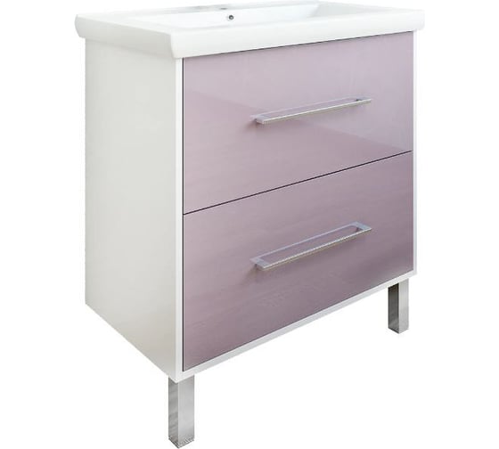 Тумба Sanflor Экко 80 сирень С23195