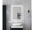 Зеркало Azario 600x800 сенсорный выключатель + подогрев AZ-Z-043WHCS 00080843 6