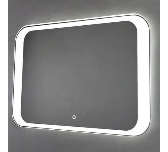 Зеркало Azario Индиго 800x550- 2 сенсорный выключатель + подогрев 00068287
