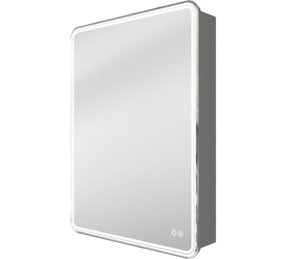 Зеркальный шкаф Azario с подсветкой + подогрев "Air" 1П 600x800 00084317