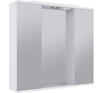 Зеркальный шкаф EMMY Джерси 85, с подсветкой 210118