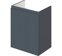 Подвесная тумба под раковину ИТАНА распашная kate 50 490x344x640 антрацит 4657810330238