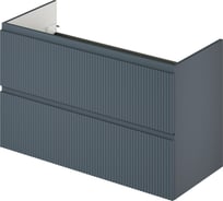 Подвесная тумба под раковину ИТАНА kate 100 982x436x600 антрацит 4657792955207