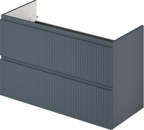 Подвесная тумба под раковину ИТАНА kate 100 982x436x600 антрацит 4657792955207