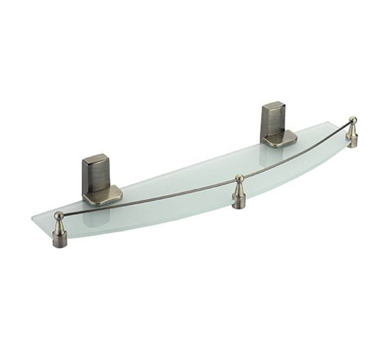 Стеклянная полка WasserKRAFT Exter с бортиком K-5244 1