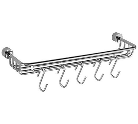 Полка-корзина WasserKRAFT Donau с крючками K-9415