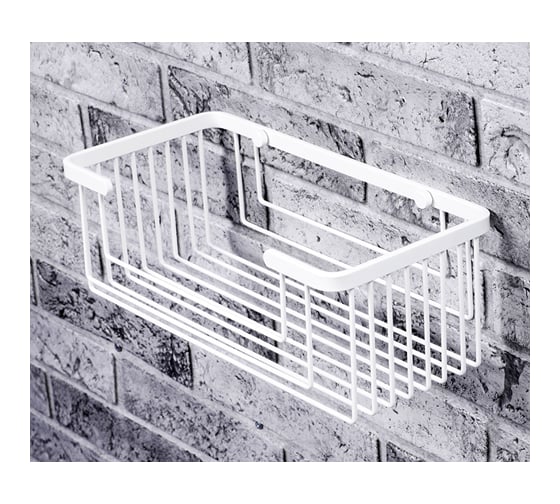 Металлическая полка WasserKRAFT K-711WHITE