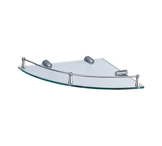 Полка WasserKRAFT стеклянная, угловая K-544 1