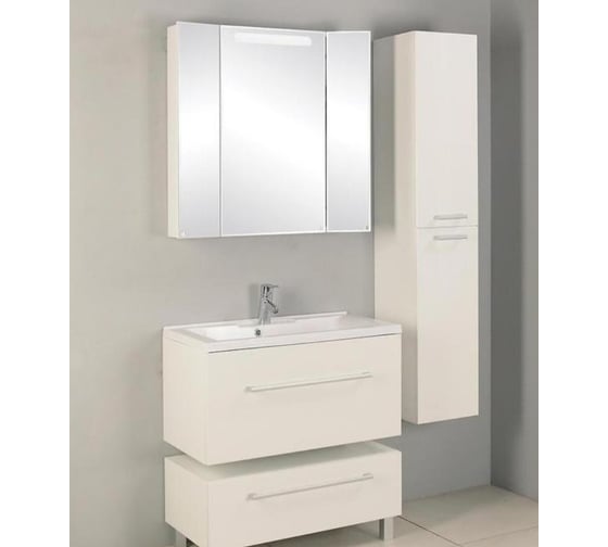 Зеркальный шкаф AQUATON Мадрид 80 1A175202MA010, 00000050973