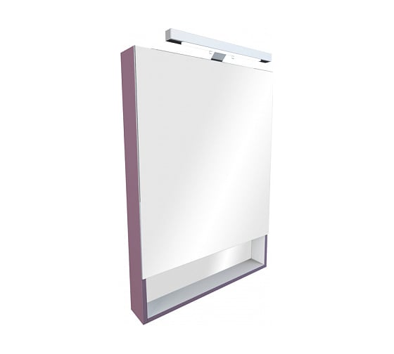 Зеркальный шкаф Roca Gap 60см, фиолетовый ПВХ ZRU9302751/ZRU9000087 00000039357 1
