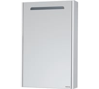 Зеркальный шкаф AQUATON Сильва 50 Дуб Полярный 1A215502SIW7L, 00000062664