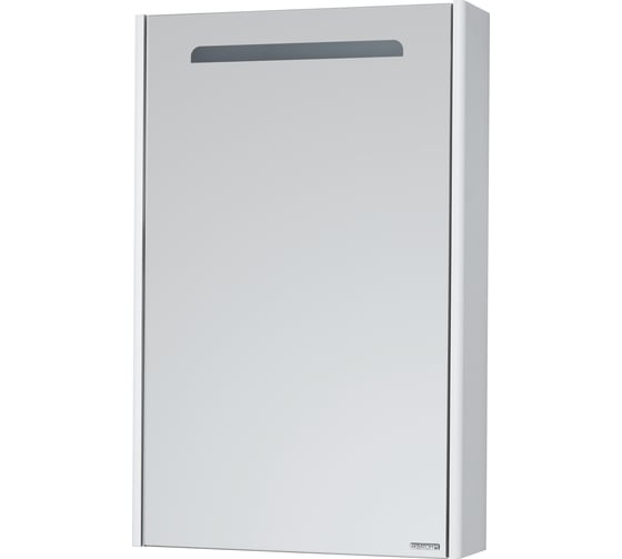 Зеркальный шкаф AQUATON Сильва 50 Дуб Полярный 1A215502SIW7L, 00000062664