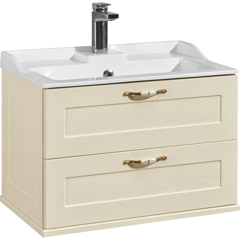 Тумба Акватон Леон 65 Дуб бежевый 1A187001LBPR0, 00000062292 - выгодная ...