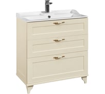 Тумба AQUATON Леон 80 Н Дуб бежевый 1A187801LBPR0, 00000062288