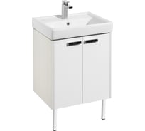 Тумба AQUATON Йорк 55 белый, ясень фабрик 1A170501YOAV0, 00000062189