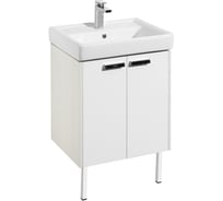 Тумба AQUATON Йорк 60 белый, выбеленное дерево 1A170201YOAY0, 00000062193