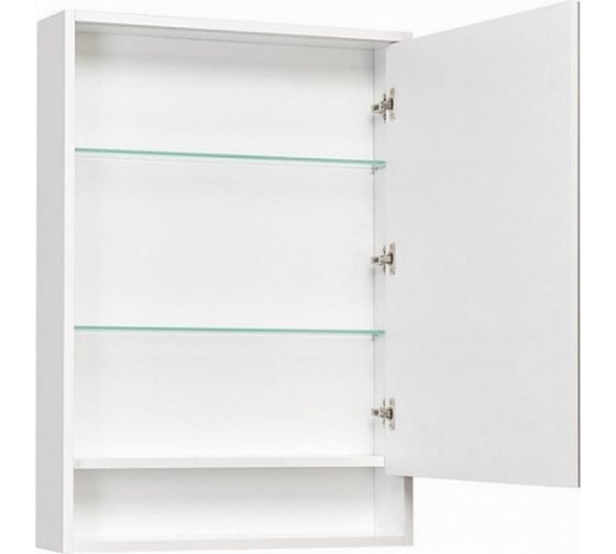 Зеркало-шкаф AQUATON Капри 60 белый глянец 1A230302KP010, 00000069049