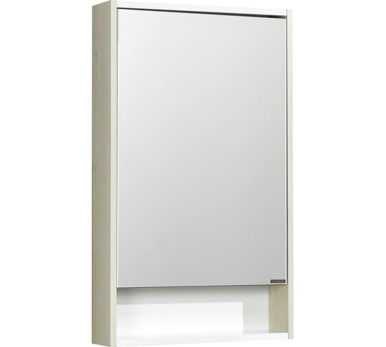 Зеркальный шкаф Акватон Рико 50 белый, ясень фабрик 1A212302RIB90, 00000060500
