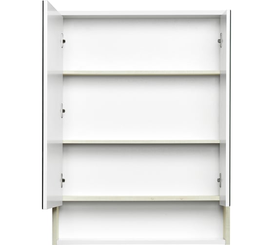 Зеркало-шкаф Акватон Рико 65 белый, ясень фабрик 1A215202RIB90, 00000062219