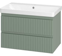 Подвесная тумба Brevita Victory 80 зеленая VIC-09080-0802Я