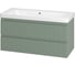 Подвесная тумба Brevita Victory 105 зеленая VIC-09105-0802Я 1