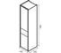 Пенал ROCA Ronda ZRU9302967 00000060017 4