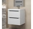 Тумба под раковину для ванной Uperwood Tanos NEW_50 см, подвесная, белая/графит 2191020002 4