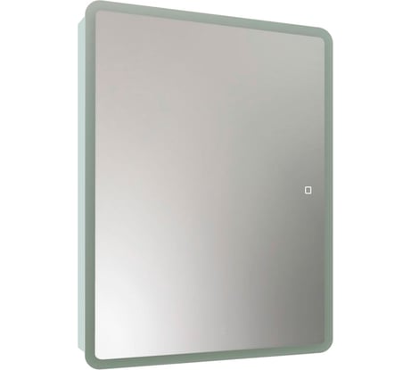 Зеркало-шкаф MIXLINE "Сканди" 500x800 ШВ универсальный, сенсорный выключатель, светодиодная подсветка 553163