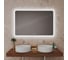 Зеркало Bauedge Bau Stil 100x70, LeD подсветка, сенсор, антипар, пластиковый защитный корпус BS10070.A 2