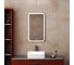 Зеркало Bauedge Bau Stil 40x70, сенсорная LED подсветка, пластиковый защитный корпус BS4070 6