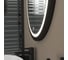 Зеркало Bauedge Bau Loft D80, круглое, LED подсветка, сенсорный выключатель BL8080N 8