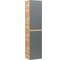 Пенал подвесной Bauedge Bau Dream Blackwood 35150, 2 дверцы, универсальный графит BD35150-BL 1