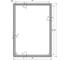 Зеркало Dreja eco Tiny 50 99.9021 2