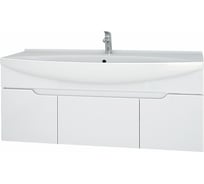 Тумба Dreja eco Laguna 120, белый лак, 3 ящика 99.0109