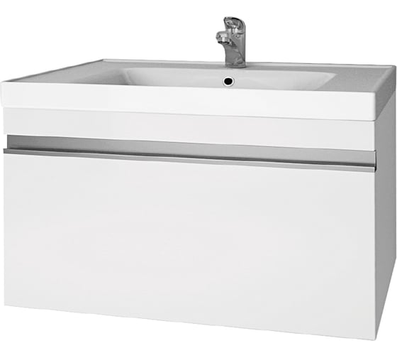 Тумба Dreja eco Grace 60, белый лак, 1 ящик 99.0909