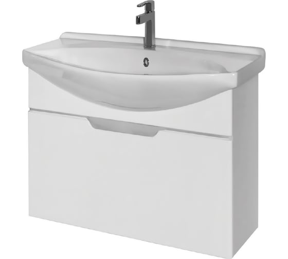 Тумба Dreja eco Laguna 65, белая 99.0101