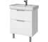 Тумба Dreja eco Q Plus 55, белая 99.0008 1
