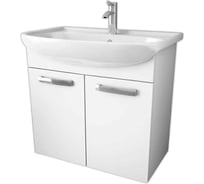 Тумба Dreja eco Alda 65 D NEW, белый лак, 2 двери 99.0603
