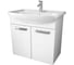 Тумба Dreja eco Alda 65 D NEW, белый лак, 2 двери 99.0603 1
