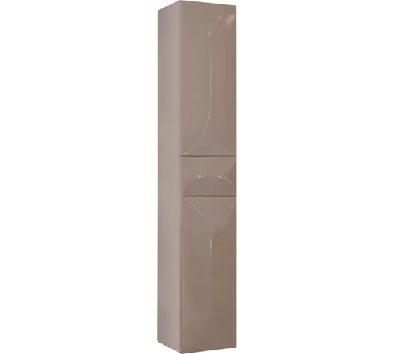 Пенал Marka One Elegant 30п 2 дверцы, 1 внутренний ящик, Cappuccino, L У73550