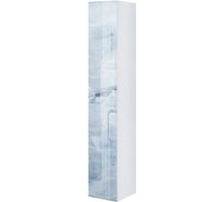 Пенал Marka One Lacio 30П  2 дверцы, 1 внутренний ящик, Blue marble, R У73169