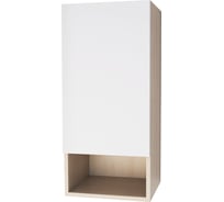 Верхний полупенал Dreja eco Perfecto, универсальный, дуб/белый лак 99.0805