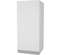Верхний полупенал Dreja eco Grace 35, универсальный, белый лак, 2 дверки 99.0908