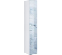 Пенал  Marka One Lacio 30П 2 дверцы, 1 внутренний ящик, Blue marble, L У73229