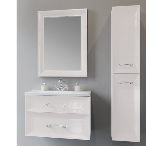 Пенал Marka One Delice 30П 2 двери White, L У73549