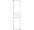 Пенал Marka One Delice 30П 2 двери White, L У73549 2