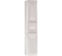 Пенал Marka One Arrondi 30П 2 двери, 1 выдвижной ящик, White, R У69566