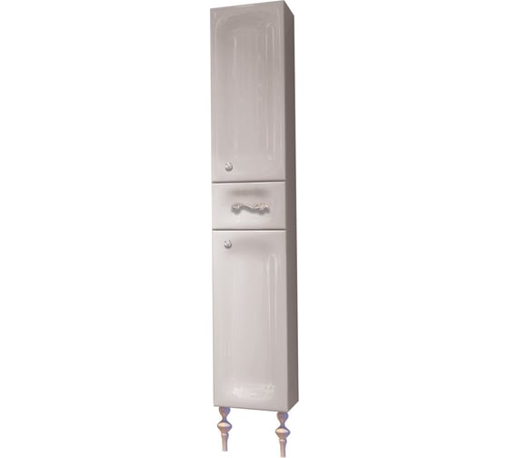 Пенал Marka One Cheri 30Н 2 двери 1 выдвижной ящик  White R У69416