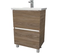 Тумба 1Marka  Aris 70Н 2 ящика Дуб Сокраменто У76068